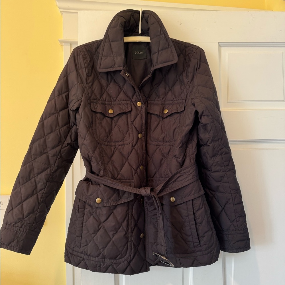 J. Crew, quilted, jacket in size S